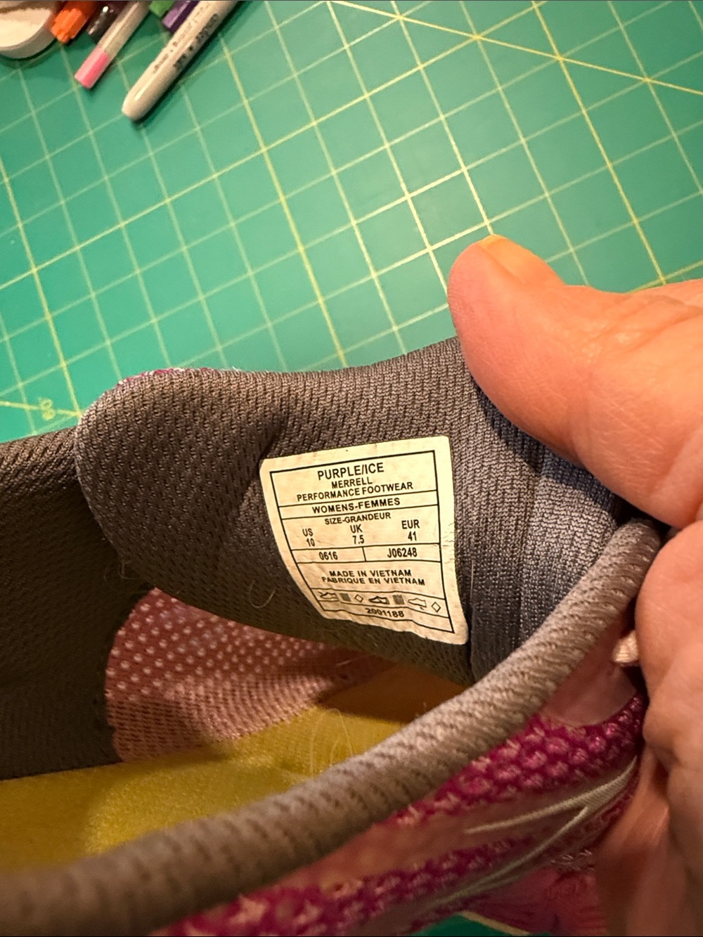 Merrell Barefoot Women's Pink Mesh Athletic Sneakers - Picture 4 of 6